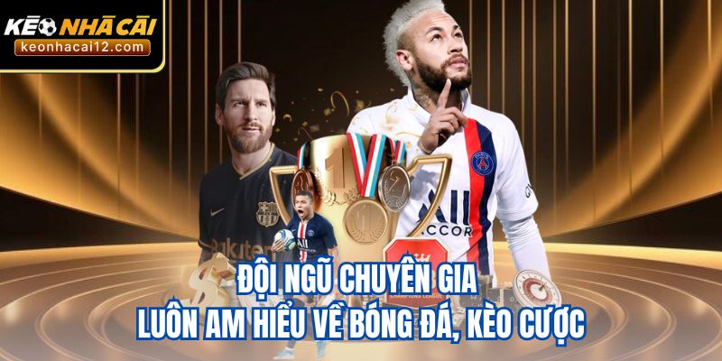 Đội ngũ chuyên gia luôn am hiểu về bóng đá, kèo cược