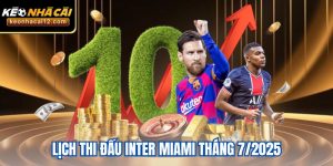 Lịch Thi Đấu Inter Miami Tháng 7/2025 - Chờ Đợi Bùng Nổ